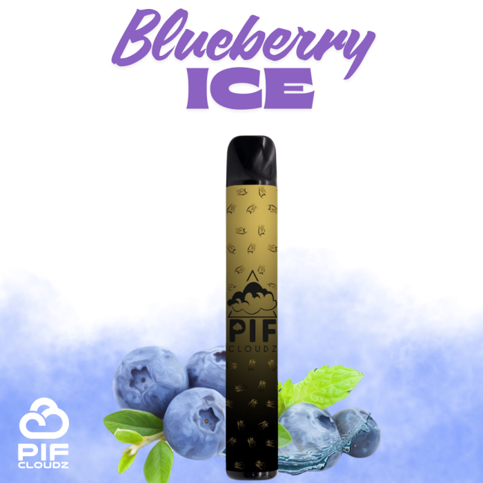 Pif Cloudz Puffs: Blueberry Ice