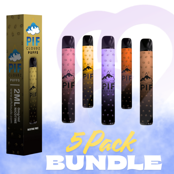5-Pack Vape Bundle